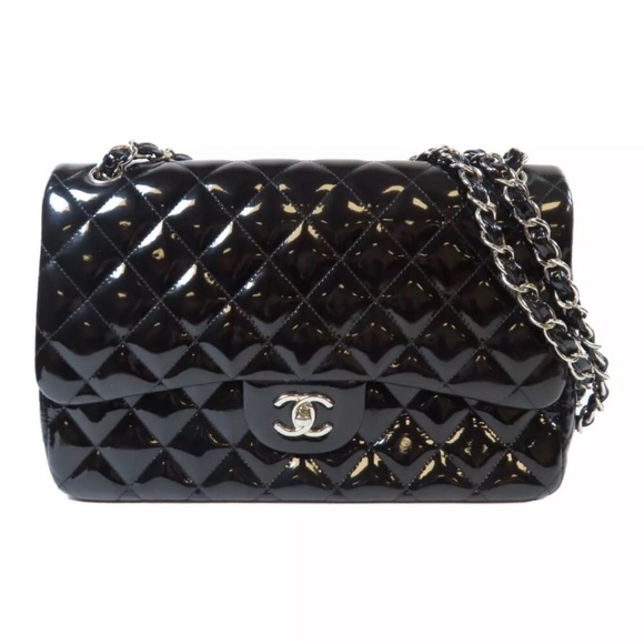 💎 JUMBO 💎 CHANEL DOUBLE FLAP QUILTED LUXURIOUS BAG - Picture 5 of 15